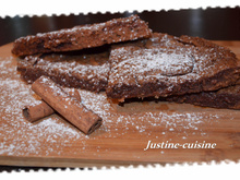 Gâteau gourmand choco-caramel