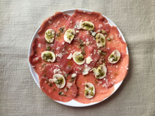 5 façons de pimper  un carpaccio