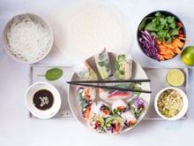 Le top 5 des recettes de rouleau de printemps