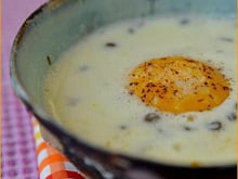 Lait de poule au Cantal