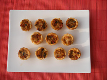 Bouchées au thon et poivrons