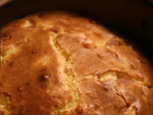 Soufflé aux trois fromages