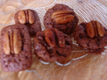 Brownies aux amandes et noix de pécan