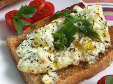 Chèvre chaud au miel