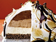 Surprise glacée au chocolat