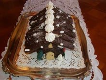 La maison sous la neige classique