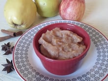 Compote pommes-coings aux épices au thermomix