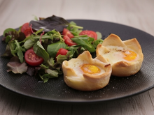 Œufs cocotte en coque de pain de mie