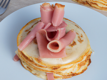 Blinis au jambon facile