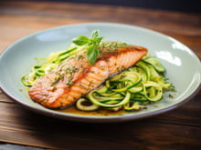 On a trouvé la recette idéale pour le printemps, des tagliatelles de courgettes et saumon fumé !