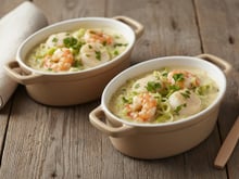 Cassolette de Saint Jacques au cidre