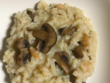 Risotto aux champignons de paris