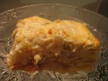 Lasagnes aux endives et au saumon fumé