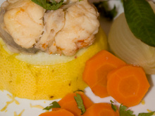 Lotte aux deux coriandres et au cédrat