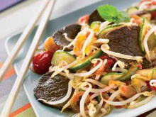 Bœuf croustillant à l'orange