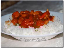 Poulet sauce aigre douce