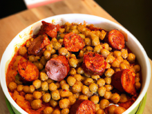 Pois chiches au chorizo