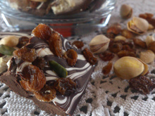 Mendiants double chocolat