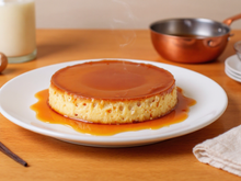 Flan léger au lait de coco