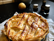 Tourte feuilletée 'Ile-de-France'