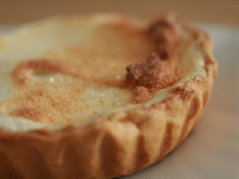 Tartelette à la mousse de pomme