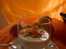 Verrine aux abricots