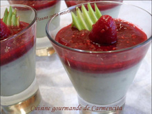 Panna cotta italienne martienne