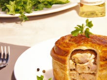 Pâté de volaille en croûte à l'armagnac