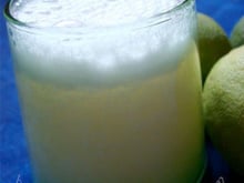 Smoothie citron ananas