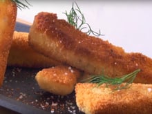 Bâtonnets de poisson panés maison