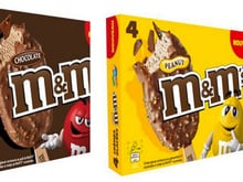 Le bâtonnet glacé M&M’s a débarqué
