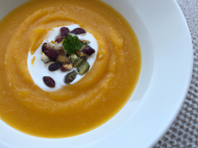 Veloute de butternut muscadé