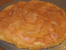 Tarte tatin aux poires et noix