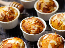 Muffins miel et amandes