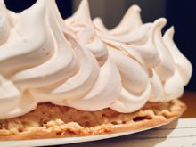 Gariguette et sa coque meringuée