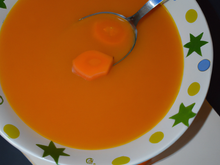 Potage carottes-patate douce