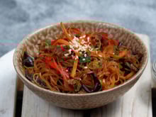 Japchae à déguster chaud ou froid