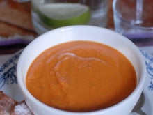 Soupe crémeuse à la tomate