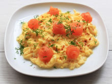 Œufs brouillés à la Scandinave