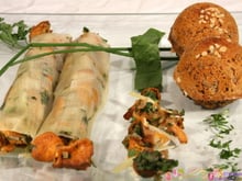 Champignons en volume