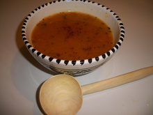 Soupe à l'orge avec ou sans viande