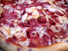 Clafoutis aux fraises et amandes