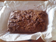 Brownie chocolat au caramel et spéculoos