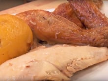 Poulet à la portugaise (Frango assado no forno)