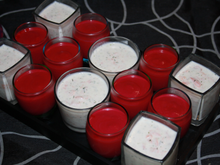 Verrines au saumon et aneth