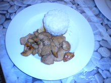 Poulet passionnément asiatique