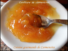 Confiture originale de clémentines