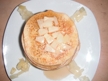 Pancakes à l'ananas