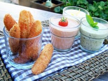 Coraya Suprêmes panés au Panko et sa farandole de sauces