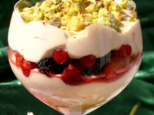 Trifle aux fruits rouges